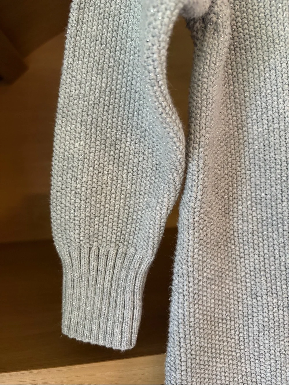 Old Navy•Girls’ Toddler Cowl Turtle Neck Sweater Dress | Grey/Silver | 3T